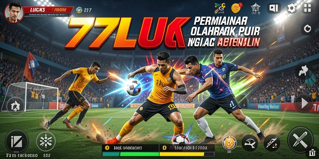 Tampilan gameplay menarik dari 77LUCKS yang penuh aksi.