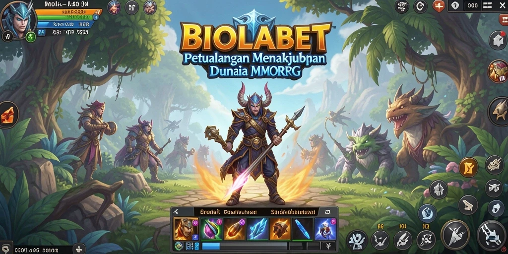 Tampilan gameplay seru di dunia petualangan BIOLABET.