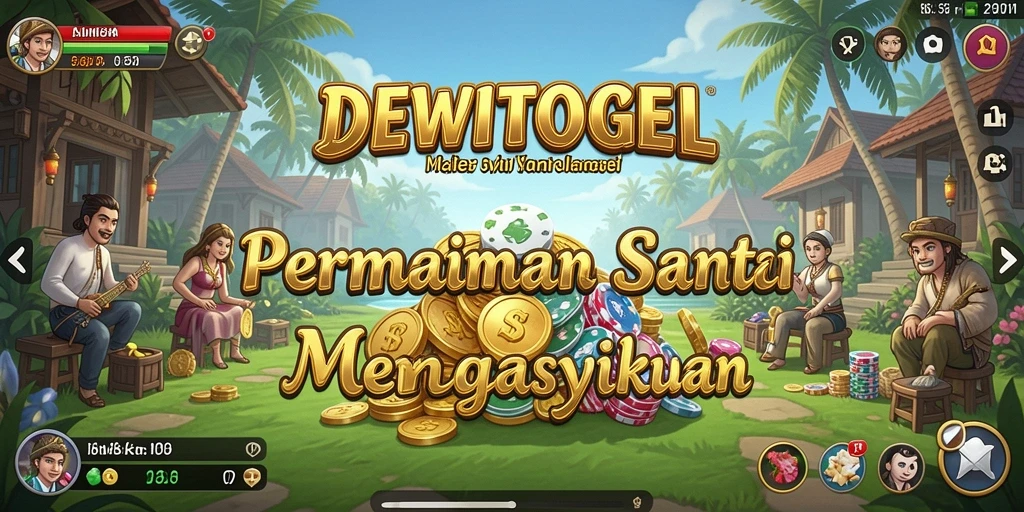 Tampilan gameplay DEWITOGEL yang menarik dan seru.