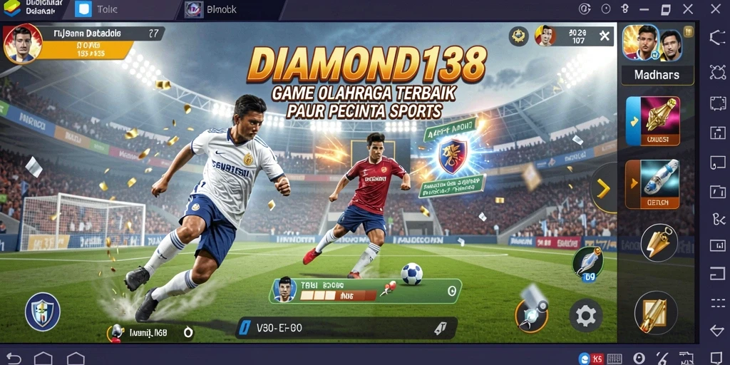 Tampilan gameplay seru dari DIAMOND138 dengan berbagai cabang olahraga.