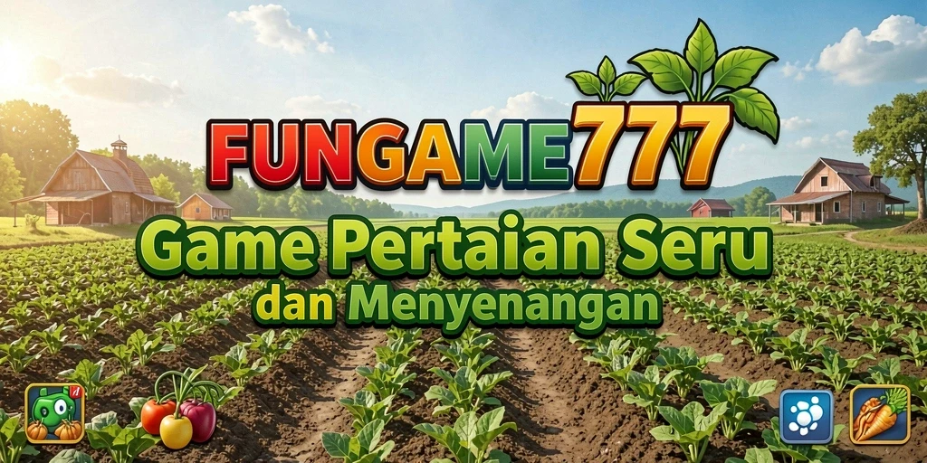 Screenshot gameplay FUNGame777 yang menampilkan aktivitas bertani yang seru.