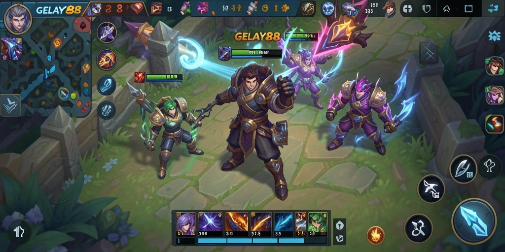 Tampilan gameplay seru dan mendebarkan di GELAY88.