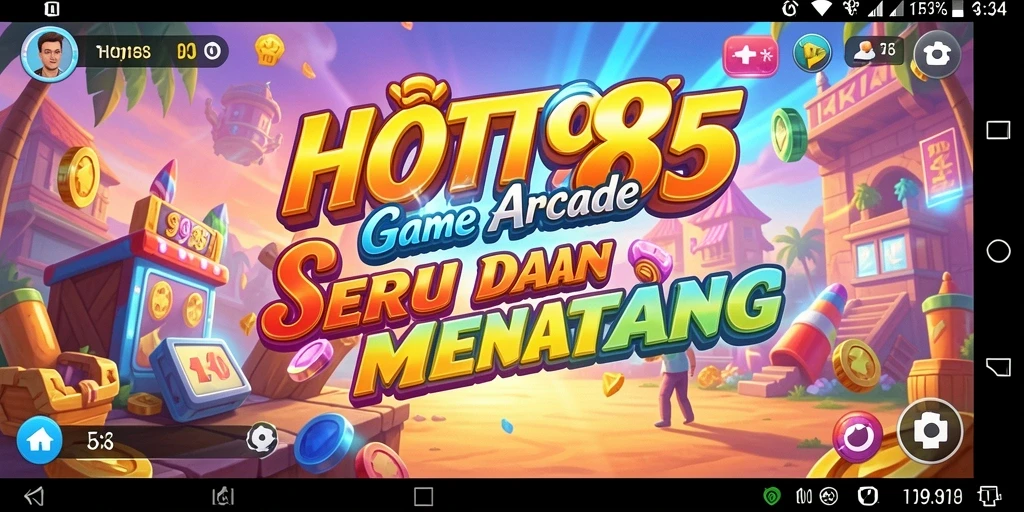 Tampilan menarik dari gameplay HOT985 dalam genre Arcade.