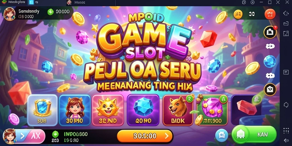Tampilan gameplay menarik dari MPOID yang penuh warna.