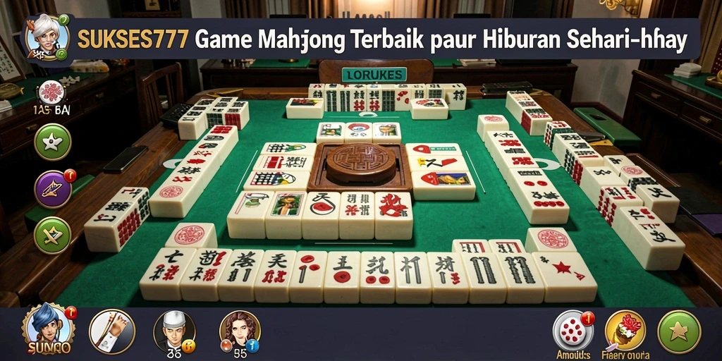 Tampilan gameplay SUKSES777 yang menarik dan penuh warna.