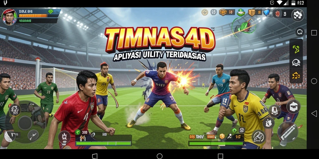 Tampilan antarmuka pengguna TIMNAS4D yang intuitif dan efisien.